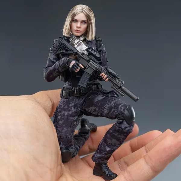 VERYCOOL VCF-3005 1/12 черная камуфляжная Женская фигурка солдата виллы 6 дюймов экшн-боди оружие модели игрушек