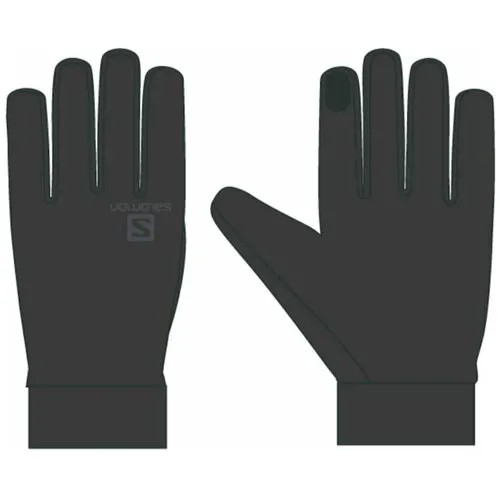 Перчатки Salomon MTN WOOL BASE GLOVE U Black Унисекс LC1632600 L