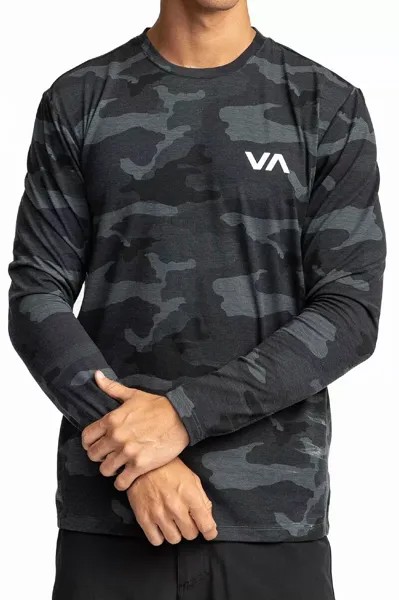 Мужская футболка Rvca Sport Vent с длинным рукавом