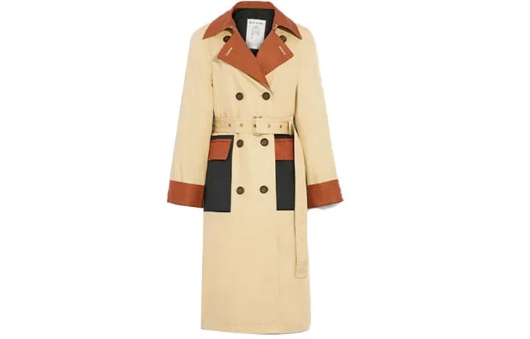 Женский тренч COACH, цвет Khaki