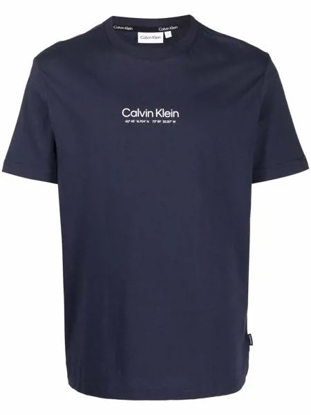 Calvin Klein футболка с логотипом
