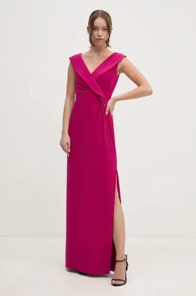 Платье Lauren Ralph Lauren, розовый