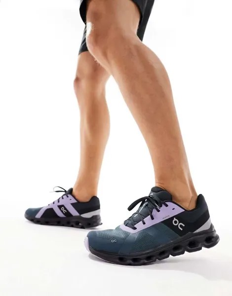 Темно-синие водонепроницаемые кроссовки ON Cloudrunner