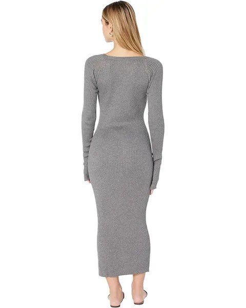 Платье Splendid Blanca Sweaterdress, цвет Heather Charcoal