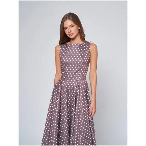 Платье 1001dress, размер XS, бежевый/белый