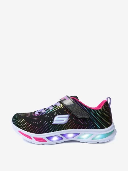 Кроссовки для девочек Skechers Litebeamsgleam N' Dream, Черный