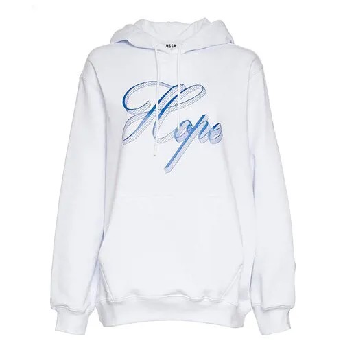 Худи MSGM 3141MDM179 белый+черный m