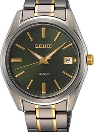 Японские наручные  мужские часы Seiko SUR377P1. Коллекция Discover More