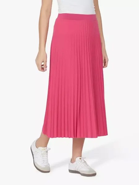 Юбка Sisters Point Malou Pleated Midi, цвет wild/pink