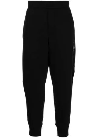 Emporio Armani спортивные брюки с нашивкой-логотипом