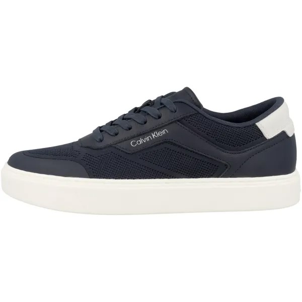 Низкие кроссовки Calvin Klein low Low Top Lace Up Knit, темно синий