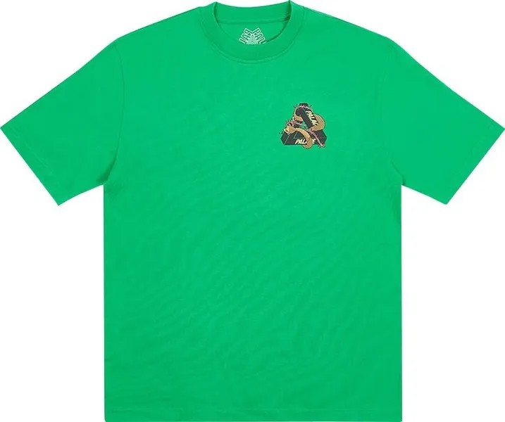 Футболка Palace Hesh Mit Fresh T-Shirt 'Green', зеленый