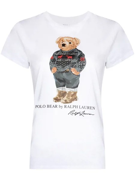 Polo Ralph Lauren Polo Bear-print short-sleeved T-shirt