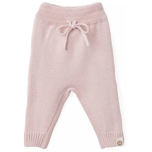 88517, Штанишки для новорожденных Happy Baby, вязаные брюки для мальчика и для девочки из хлопка и акрила, розовый, рост 92-98
