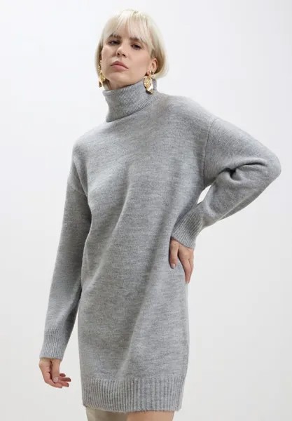 Трикотажное платье Solid Color Calliope, цвет grigio