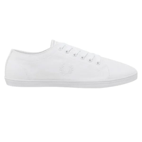 Kingston twill b6259u 574 мужские кроссовки Fred Perry, белый