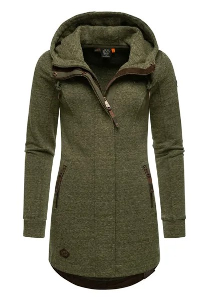 Толстовка на молнии Ragwear LETTY INTL, цвет olive