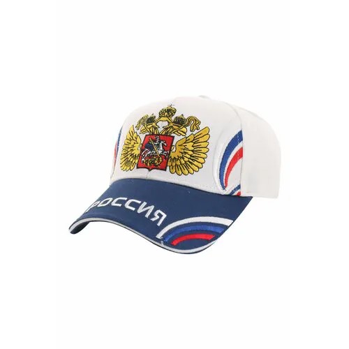 Бейсболка , размер универсальный, белый