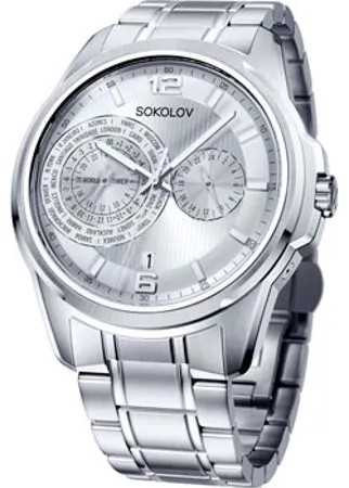 Fashion наручные  мужские часы Sokolov 340.71.00.000.01.01.3. Коллекция My World