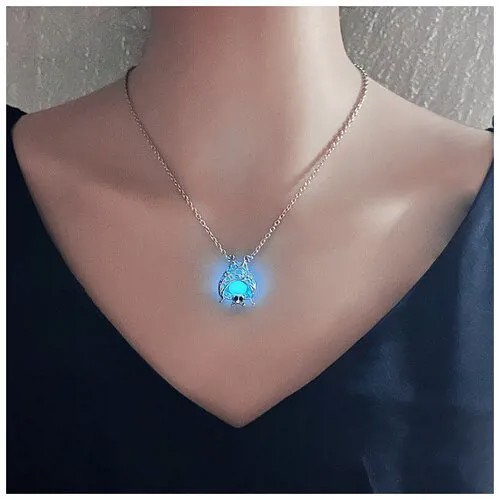 Колье, длина 45 см., серебряный