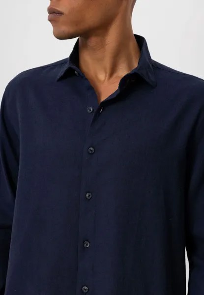 Рубашка Honiara Long Sleeve Regular Fit Antioch, темно-синяя