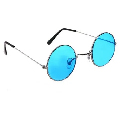 Карнавальные очки «Круглые», цвета микс