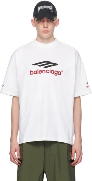 Белая футболка 3B Sports Icon Balenciaga