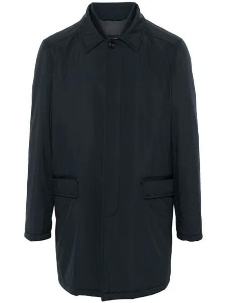 Corneliani многослойное пальто, синий
