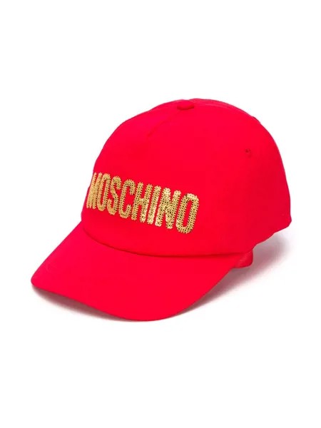 Moschino Kids кепка с логотипом
