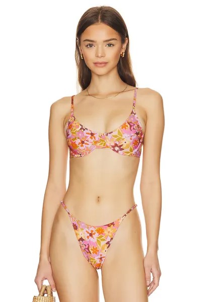 Топ бикини Stone Fox Swim Conch, цвет Retro Pop