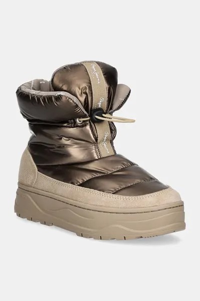 PLS50554 зимние ботинки Pepe Jeans, бежевый