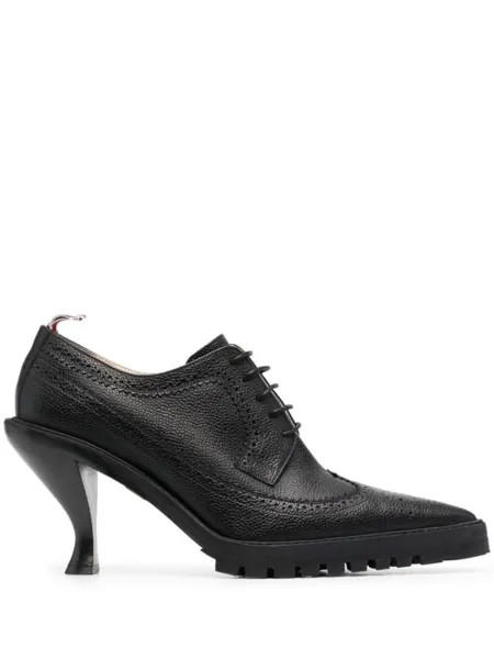 Thom Browne броги на шнуровке, черный