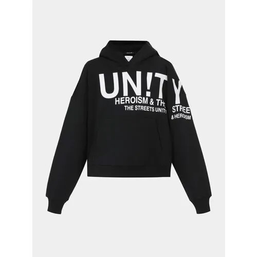 Худи Ksubi Knitted Unity Slouch Hoodie, размер XS, , черный