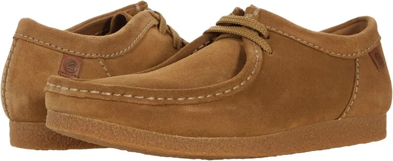 Кроссовки Shacre Ii Run Shoes Clarks, цвет Dark Sand Suede