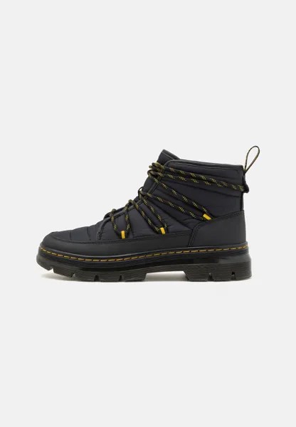 Ботильоны на шнуровке Dr. Martens COMBS PADDED UNISEX, черный