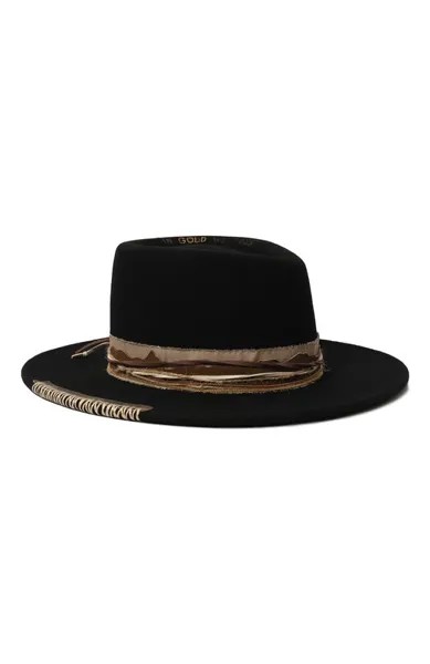 Шерстяная шляпа Drop In Gold (God) we trust  COCOSHNICK HEADDRESS