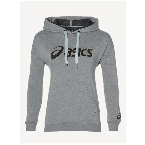 Толстовка спортивная ASICS Big Oth Hoodie, размер S, , mid grey heather/dark grey