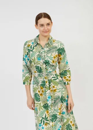 Платье-рубашка женское Zolla z02123829108310P0 бежевое XL