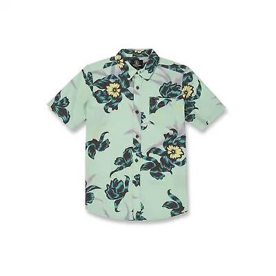 Рубашка на пуговицах с короткими рукавами Volcom Big Boys Island Time