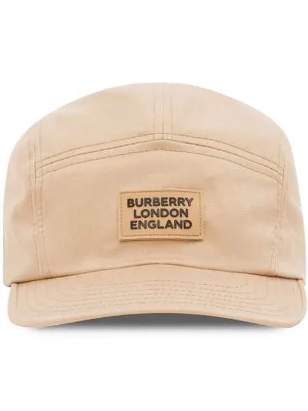 Burberry твиловая кепка с логотипом