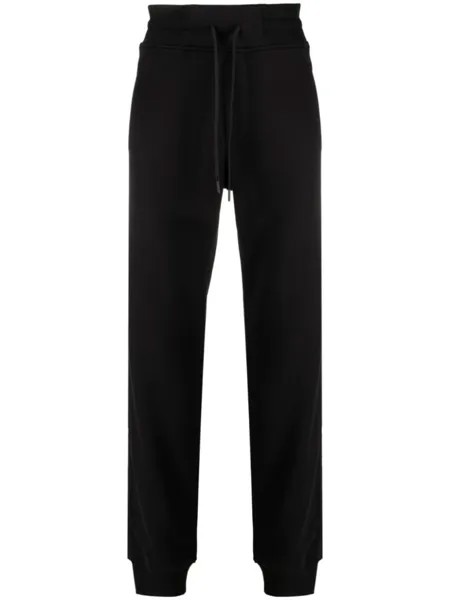 Versace Jeans Couture спортивные брюки с логотипом, черный