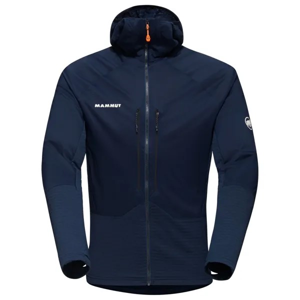 Куртка из софтшелла Mammut Eiger Nordwand Midlayer Hybrid Hooded, цвет Night