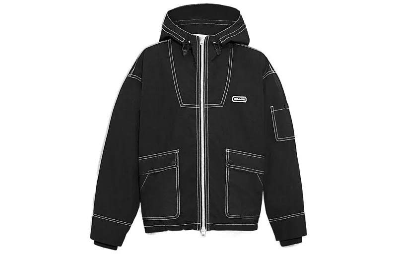 COACH Мужские куртки, цвет Black