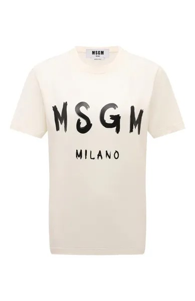 Хлопковая футболка MSGM