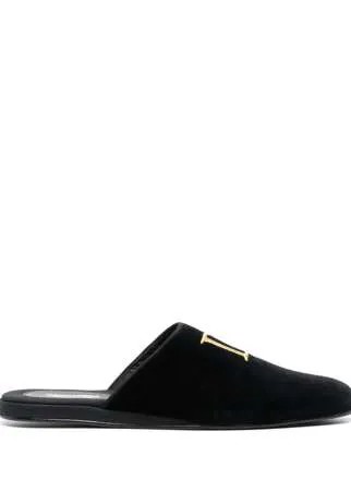 Dsquared2 шлепанцы с вышитым логотипом