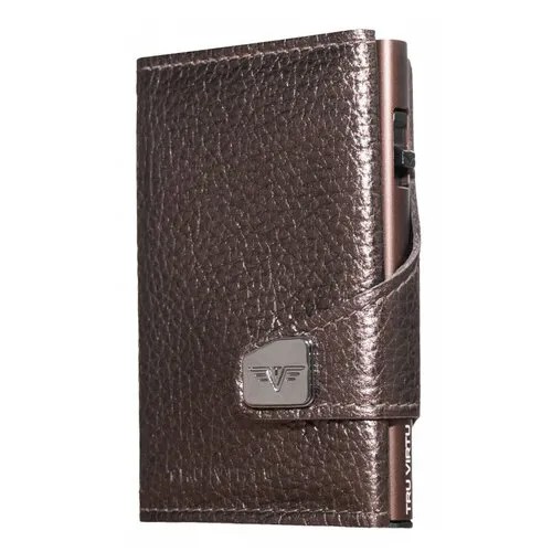 Кошелек Tru vitru CLICK&SLIDE Brown Metallic CL-mt-brown