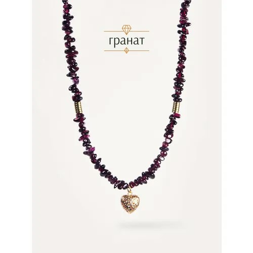 Чокер BL Jewelry Garnet, гранат, длина 33 см, бордовый