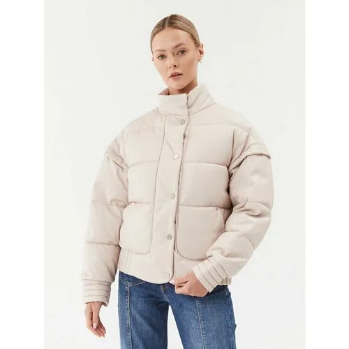 Пуховик GUESS, размер XXL [INT], бежевый