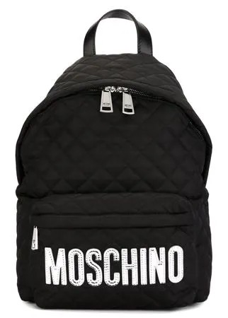 Moschino стеганый рюкзак