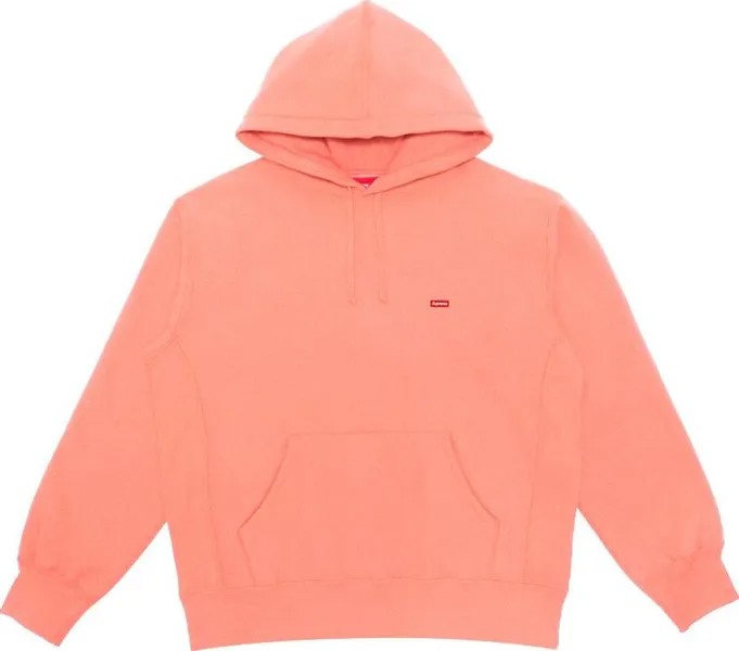 Толстовка Supreme Small Box Hooded Sweatshirt 'Dusty Coral', оранжевый
